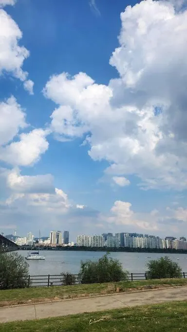 2 Rooms Daebang Station Yeouido Hangang Park Nodeul Island Seul Corea del Sud